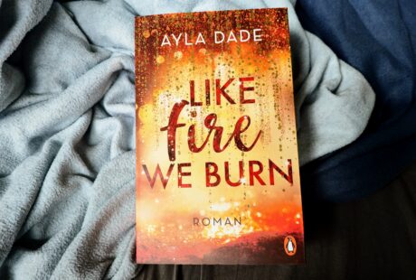 Rezension "Like fire we burn" von Ayla Dade von Julie von Julies Bücherliebe. Ein New Adult Liebesroman aus dem Penguin Verlag - Winter Dreams 2