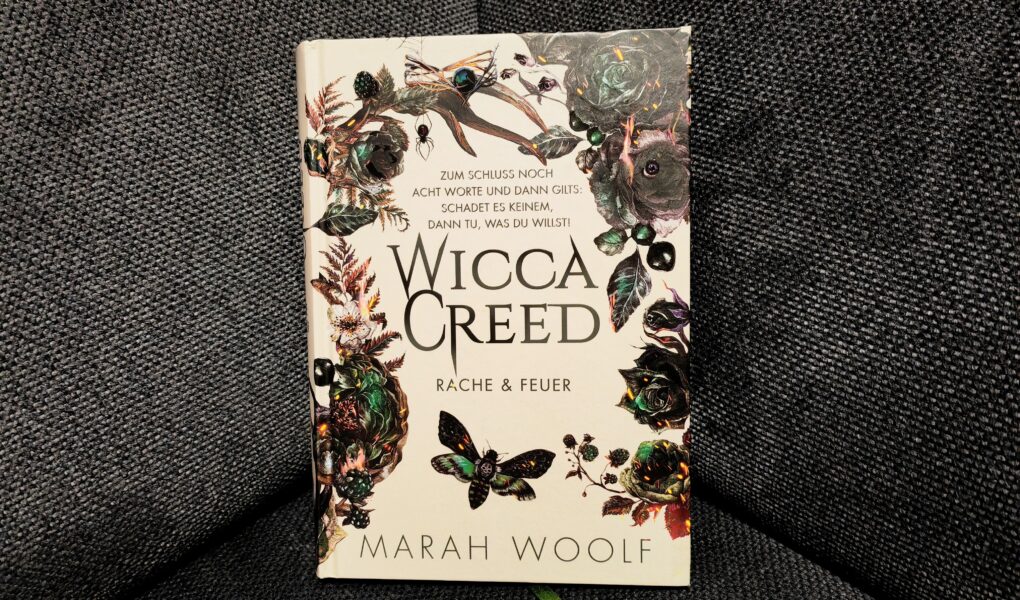 WiccaCreed - Rache & Feuer" von Marah Woolf, Band 3 der Wicca Chroniken als Rezension, schau gern vorbei.